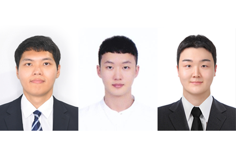[사진] 왼쪽부터 한림대 나노융합스쿨 정명남·서현석 석사과정생, 반도체·디스플레이스쿨 최재원 학부생.png